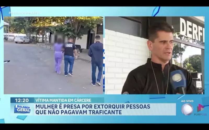 Mulher é presa em Goiás por extorquir vítimas que não pagavam traficante
