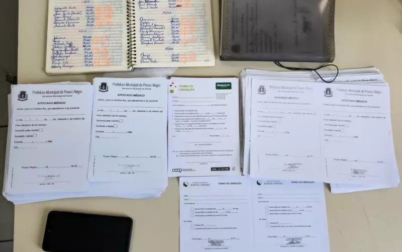 Mulher é presa por vender atestados médicos falsos em Pouso Alegre, MG