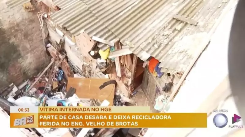 Mulher é resgatada com vida após desabamento em Salvador: veja detalhes do resgate heroico