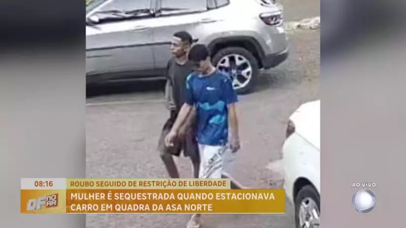 Mulher é sequestrada em plena luz do dia na Asa Norte, Brasília: veja detalhes