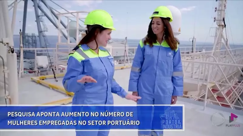 Mulheres ganham espaço no setor portuário: pesquisa revela crescimento significativo