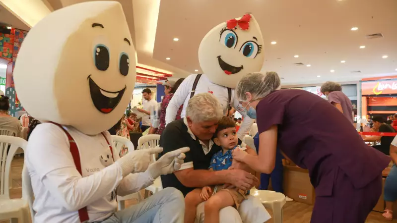 Mutirão de vacinação chega aos shoppings de Fortaleza: confira locais e horários