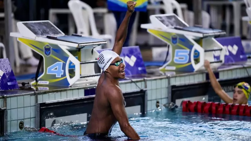 Nadador do Álvares Cabral faz história na natação brasileira e conquista vaga nas Olimpíadas