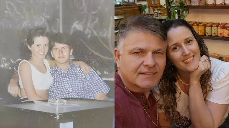 Namorados se reencontram após 30 anos e reacendem amor proibido da juventude: 'Nosso felizes para sempre'