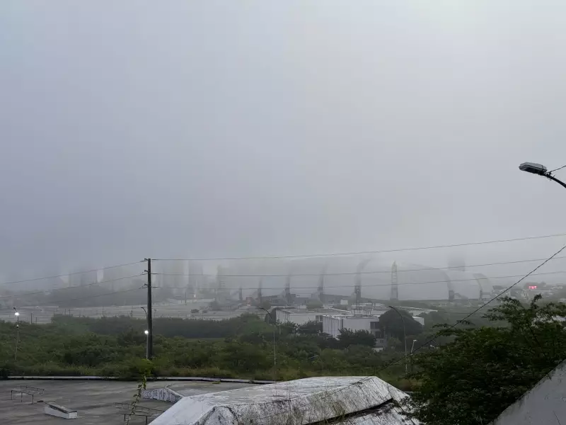 Natal acorda envolta em névoa: entenda o fenômeno climático que surpreendeu os potiguares