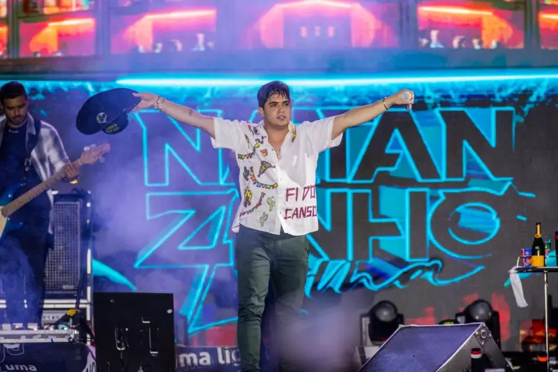 Natanzinho Lima celebra maratona de shows em Sergipe: 'Podemos chegar onde quisermos'