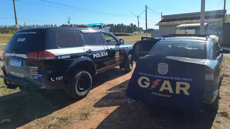 Neto é preso em Itatinga por furtar carro e móveis da avó: caso choca cidade
