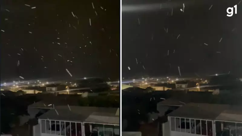 Neve no Brasil: Cidade do RS registra mínima de 2°C e cancela aulas por causa do frio intenso