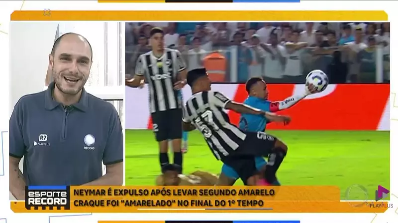 Neymar pede desculpas por cartão vermelho e critica arbitragem em postagem polêmica