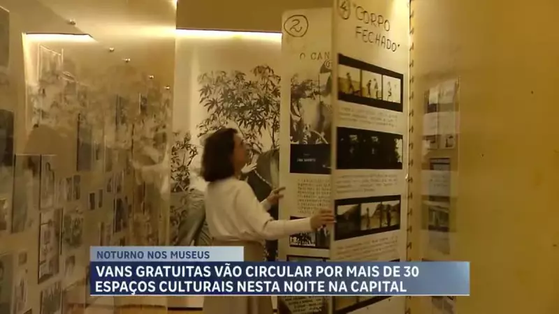 Noite dos Museus em BH: Evento cultural com entrada gratuita e transporte especial