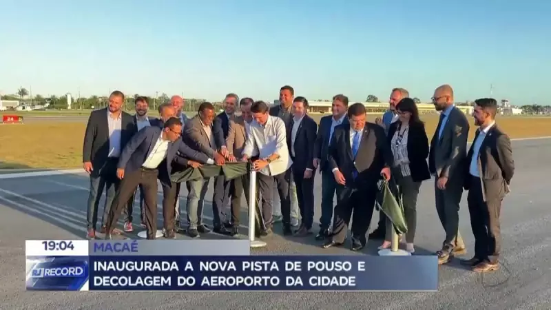 Nova pista de pouso e decolagem é inaugurada no Aeroporto de Macaé (RJ): confira os detalhes!