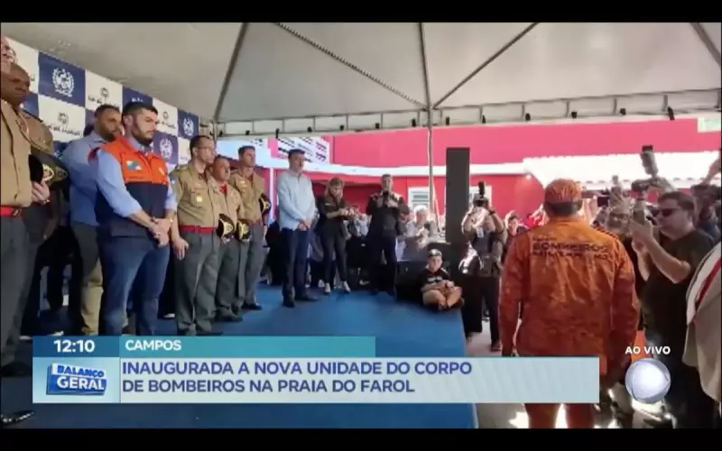Nova Unidade do Corpo de Bombeiros é Inaugurada na Praia do Farol: Mais Segurança para a Região