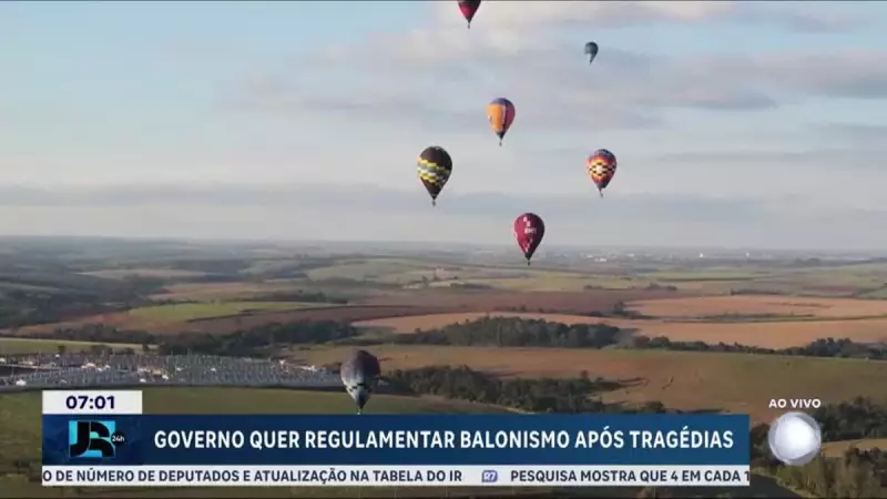 Novas regras para balonismo no Brasil: governo federal planeja mudanças para aumentar segurança