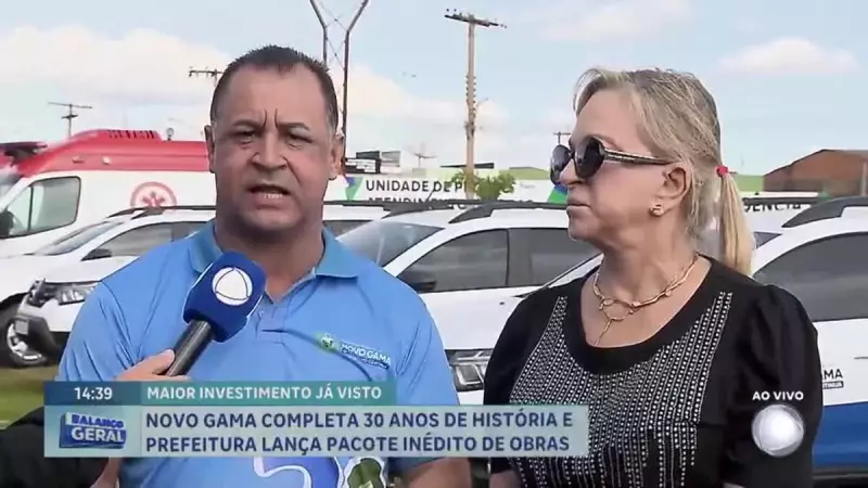 Novo Gama (DF) celebra 30 anos com inaugurações e melhorias para a população