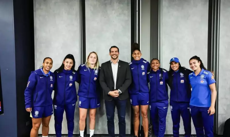 Novo presidente da CBF promete revolucionar o futebol feminino com mais investimentos