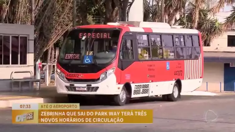 Novos horários de ônibus reforçam transporte entre Park Way e Aeroporto de Brasília