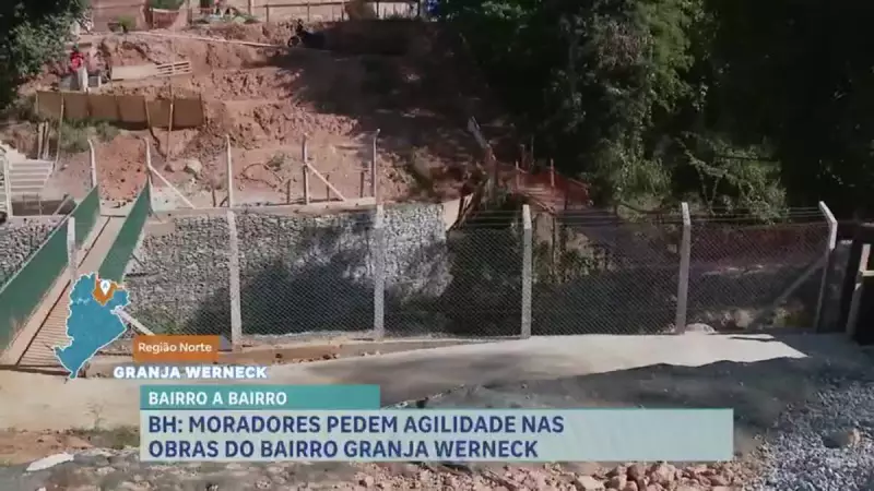 Obra em BH se arrasta há meses e moradores reclamam de transtornos no bairro