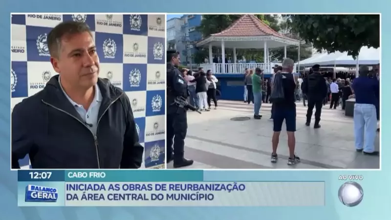 Obras de revitalização começam a transformar o centro de Cabo Frio (RJ)