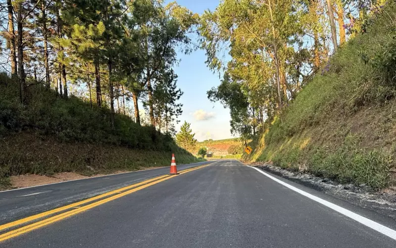 Obras reduzem velocidade em rodovias do Sul de Minas: confira os trechos afetados
