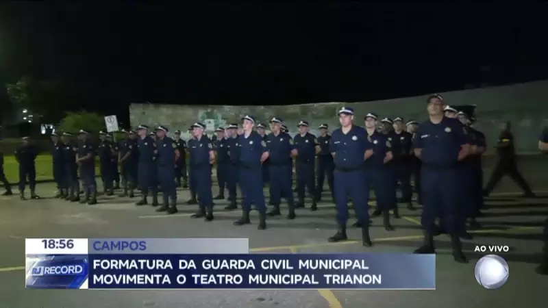 Oitava turma da Guarda Civil Municipal se forma em Campos dos Goytacazes: um marco para a segurança pública
