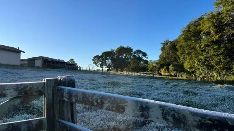 Onda de frio intenso chega ao Sul do Brasil: temperaturas podem ficar abaixo de zero