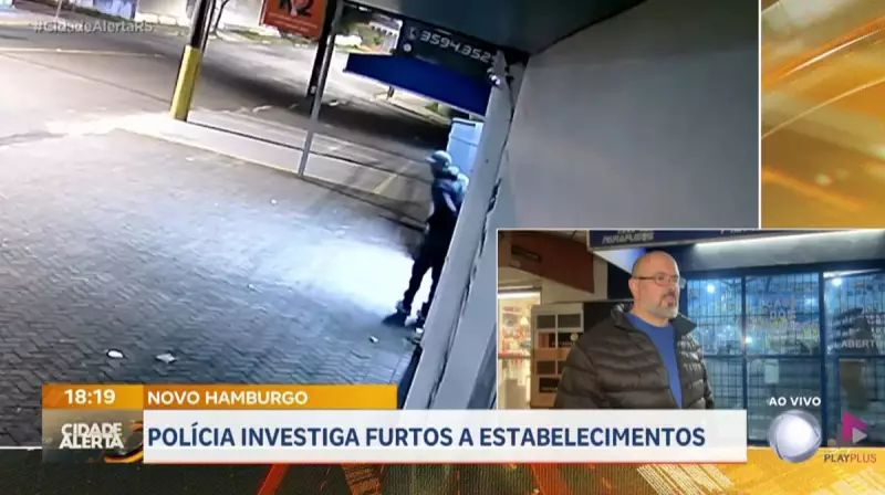 Onda de furtos e invasões aterroriza comerciantes em Novo Hamburgo (RS)