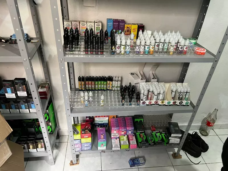 Operação apreende cigarros eletrônicos em depósito clandestino em Teresina