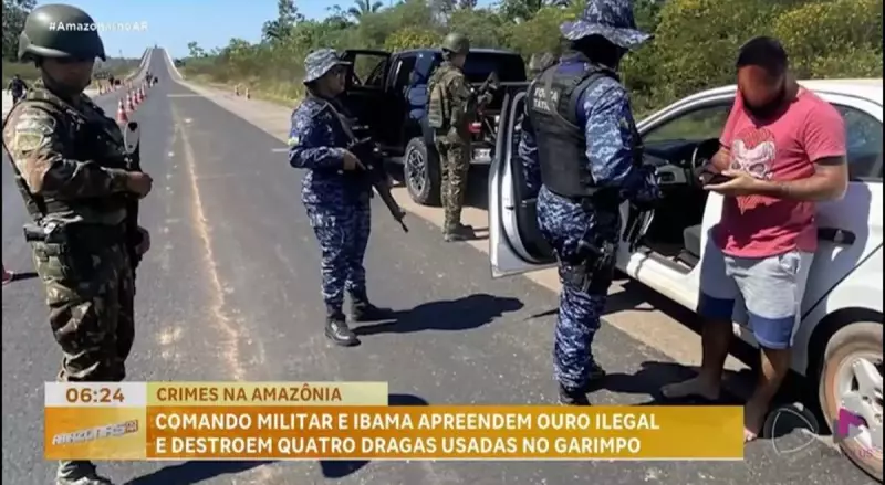 Operação apreende ouro de garimpo ilegal na Amazônia: entenda os detalhes