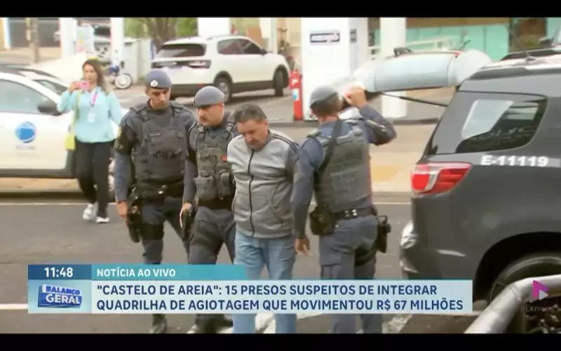 Operação Castelo de Areia desmantela rede de agiotagem em Franca, SP: veja detalhes