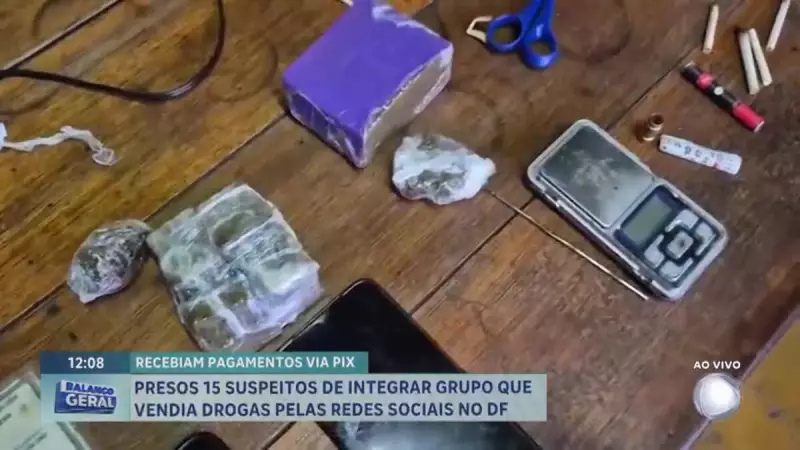 Operação combate esquema de delivery de drogas por aplicativo no DF