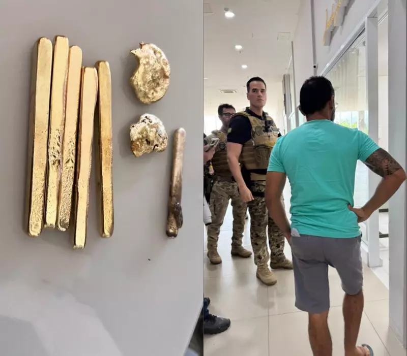Operação contra comércio ilegal de ouro em Teresina prende empresários e suspende atividades