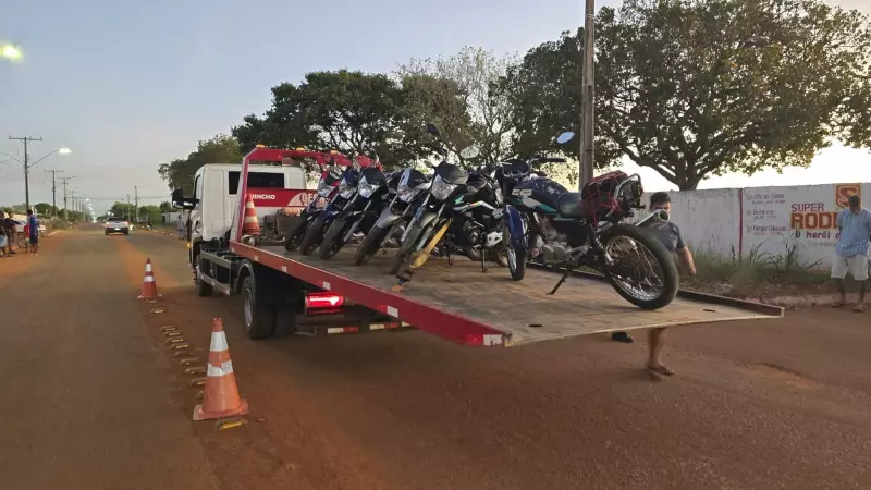 Operação contra fraudes no trânsito apreende 58 veículos e aplica quase 500 multas no Tocantins