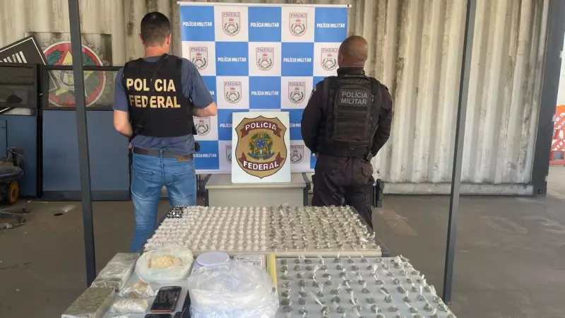 Operação contra o tráfico em Volta Redonda prende três homens e apreende três adolescentes