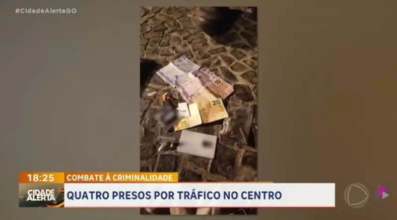 Operação contra o tráfico prende quatro no centro de Goiânia: veja detalhes