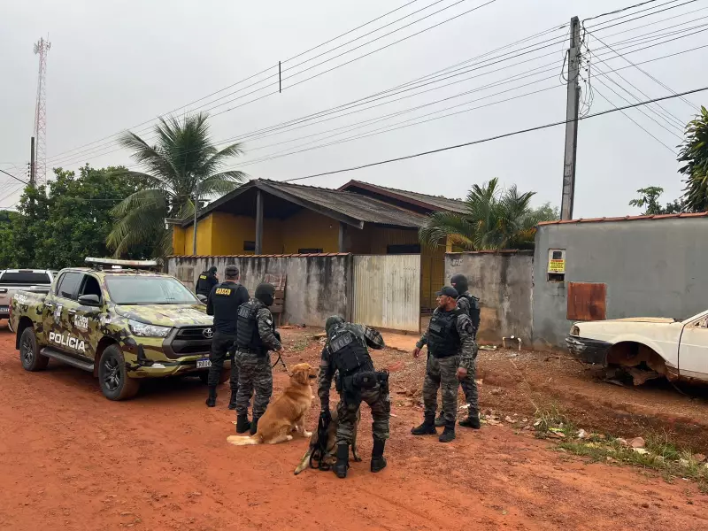 Operação contra tráfico de drogas prende 17 suspeitos em Mato Grosso