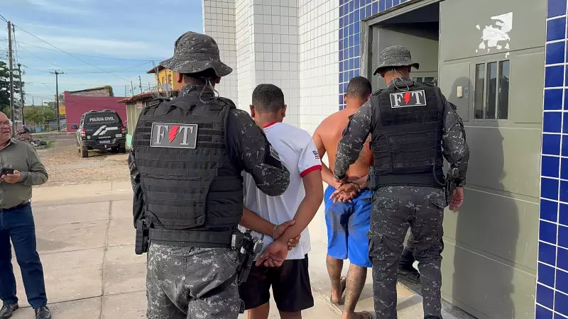 Operação contra tráfico de drogas prende oito pessoas em Timon, Maranhão