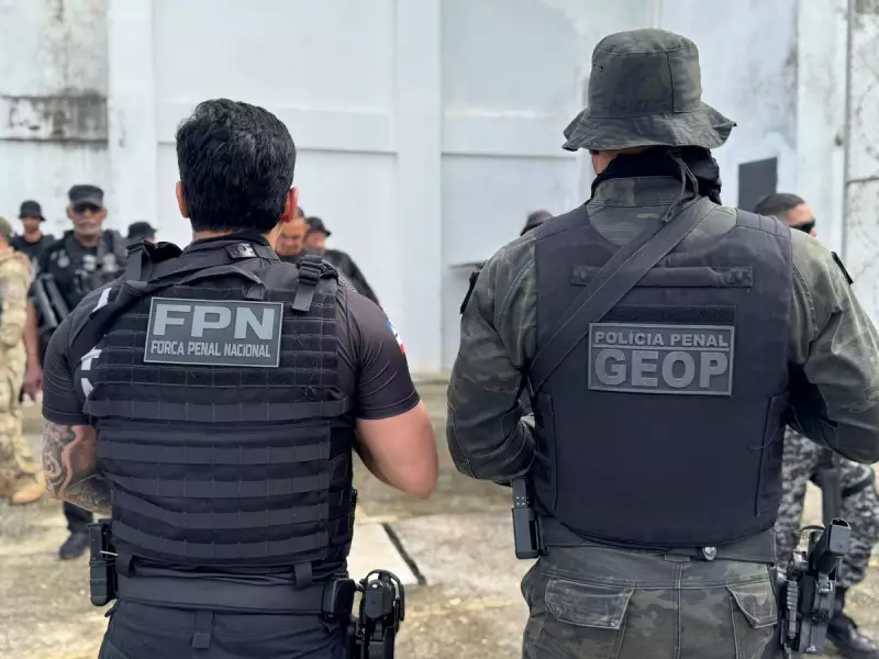 Operação da Força Penal Nacional em Presídio de Eunápolis: Segurança e Controle em Foco