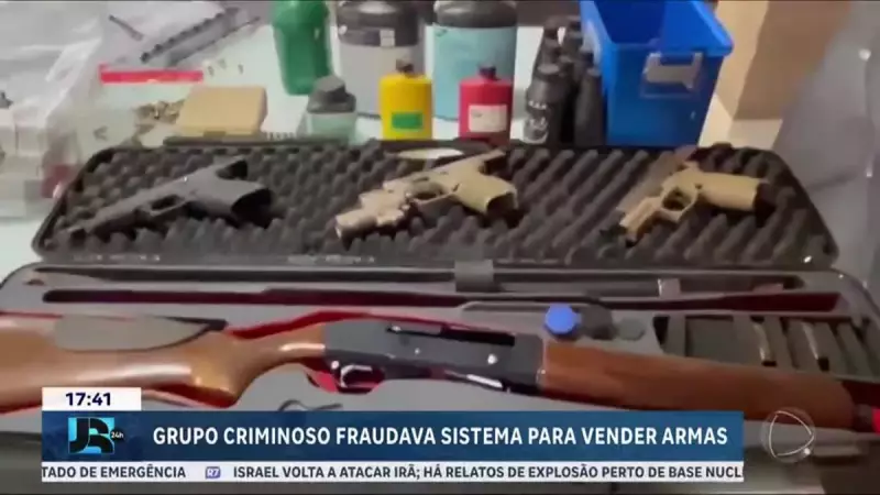 Operação da PF desmantela quadrilha especializada no comércio ilegal de armas no Brasil