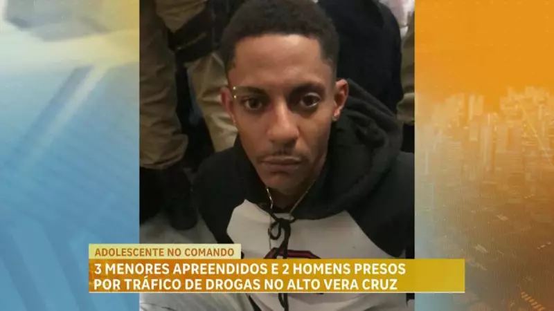 Operação da PM desmantela rede de tráfico comandada por adolescente em BH