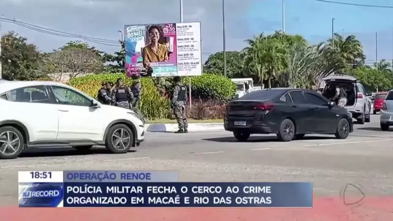 Operação da PM intensifica combate ao crime organizado em Macaé e Rio das Ostras