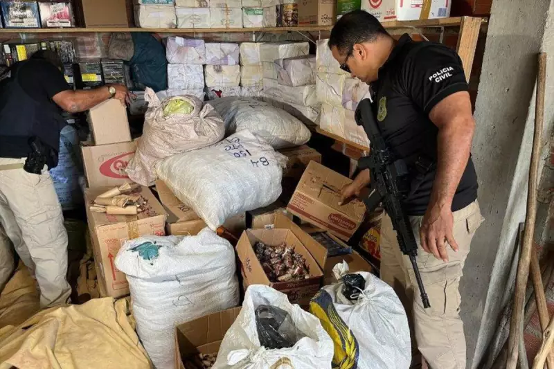 Operação da Polícia Civil combate venda ilegal de fogos de artifício na Bahia