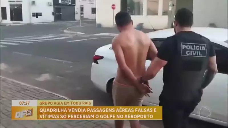 Operação da Polícia Civil desmantela esquema de passagens aéreas falsas no DF
