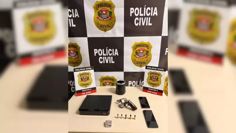 Operação da Polícia Civil em Assis combate tráfico de drogas e apreende cocaína e maconha