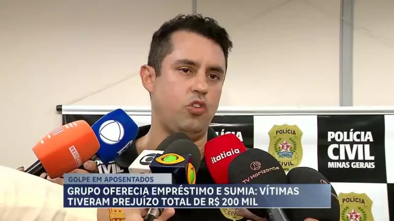 Operação da Polícia Civil em BH prende suspeitos de golpes contra aposentados