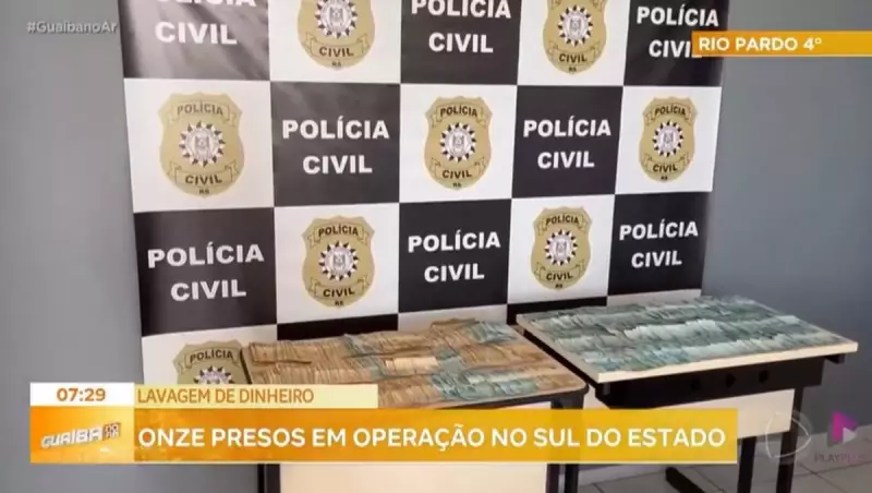 Operação desarticula esquema nacional de lavagem de dinheiro ligado ao golpe dos nudes no RS