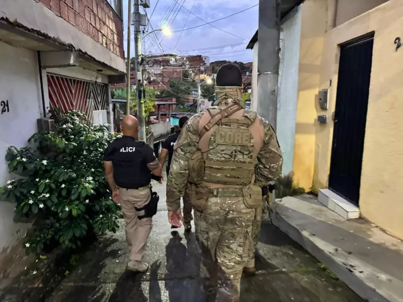 Operação em Salvador prende 12 envolvidos com tráfico e homicídios: veja detalhes