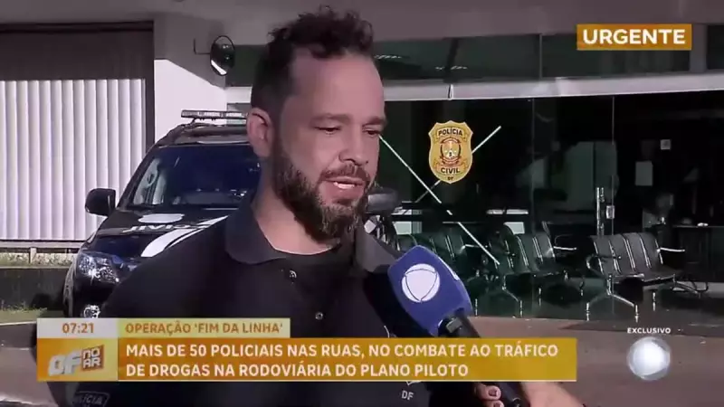 Operação 'Fim da Linha': Polícia Civil desarticula tráfico de drogas em Brasília