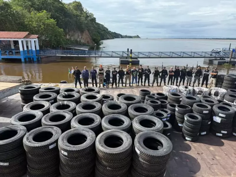 Operação fiscal apreende quase R$ 2 milhões em mercadorias irregulares em Óbidos, no Pará