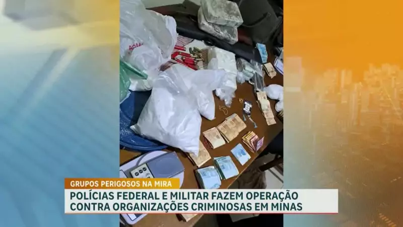 Operação Mira desarticula organizações criminosas que movimentaram R$ 50 milhões em MG e SP