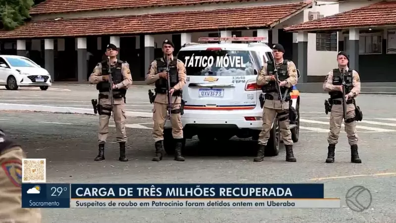 Operação Mira desmantela organização criminosa que roubou cargas de café e causou prejuízo de R$ 5 milhões em Patrocínio